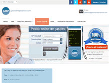 Tablet Screenshot of gasoilalmejorprecio.com